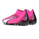 Puma ULTRA MATCH+ LL MG ชมพู/ดำ